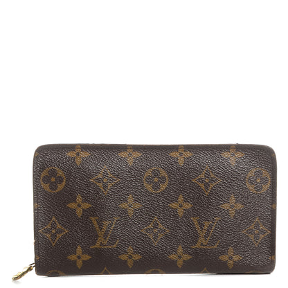 Louis Vuitton Monogram Porte-Monnaie Zippy Wallet 1 of 8