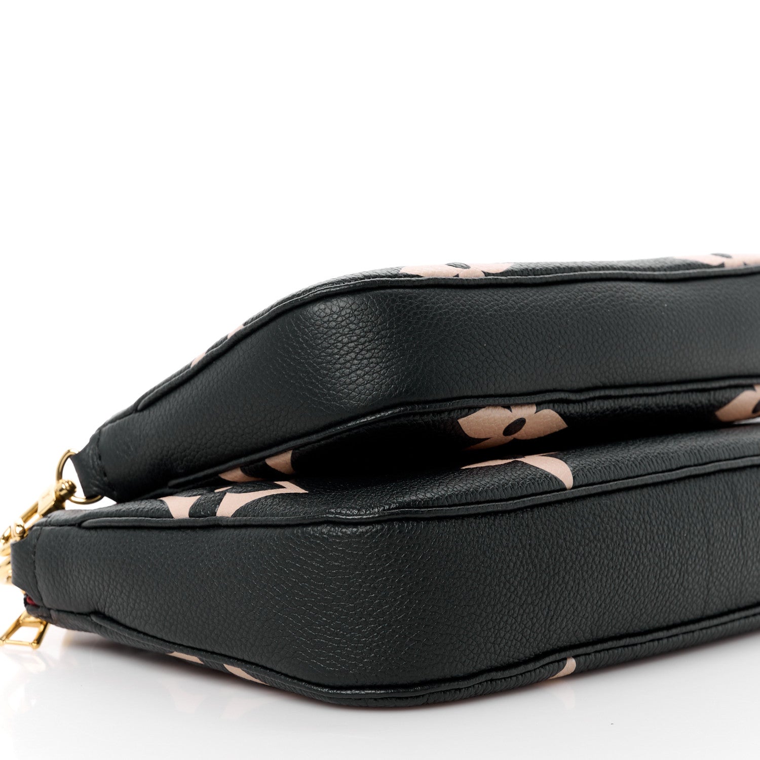Louis Vuitton Empreinte Monogram Giant Multi Pochette Accessories Black Beige 10 of 11