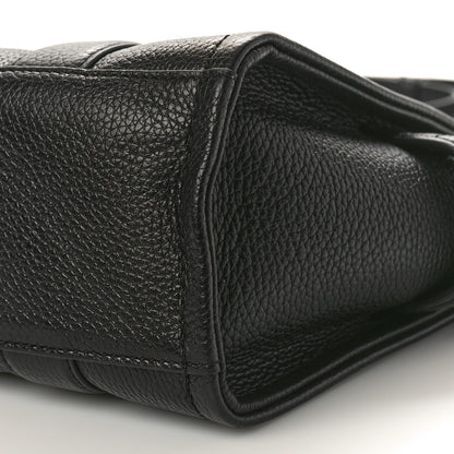 Marc Jacobs Grained Calfskin Small The Tote Bag Black 9 of 13