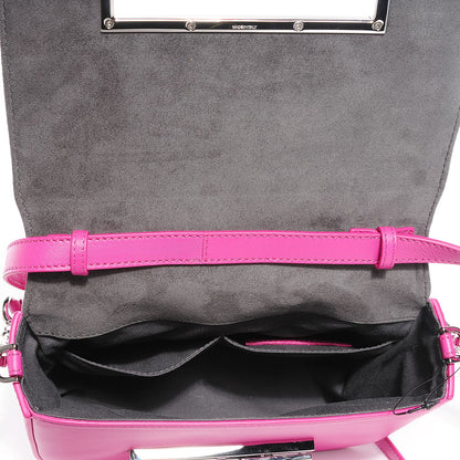 Fendi Smooth Calfskin 3Baguette Shoulder Bag Magenta 10 of 10