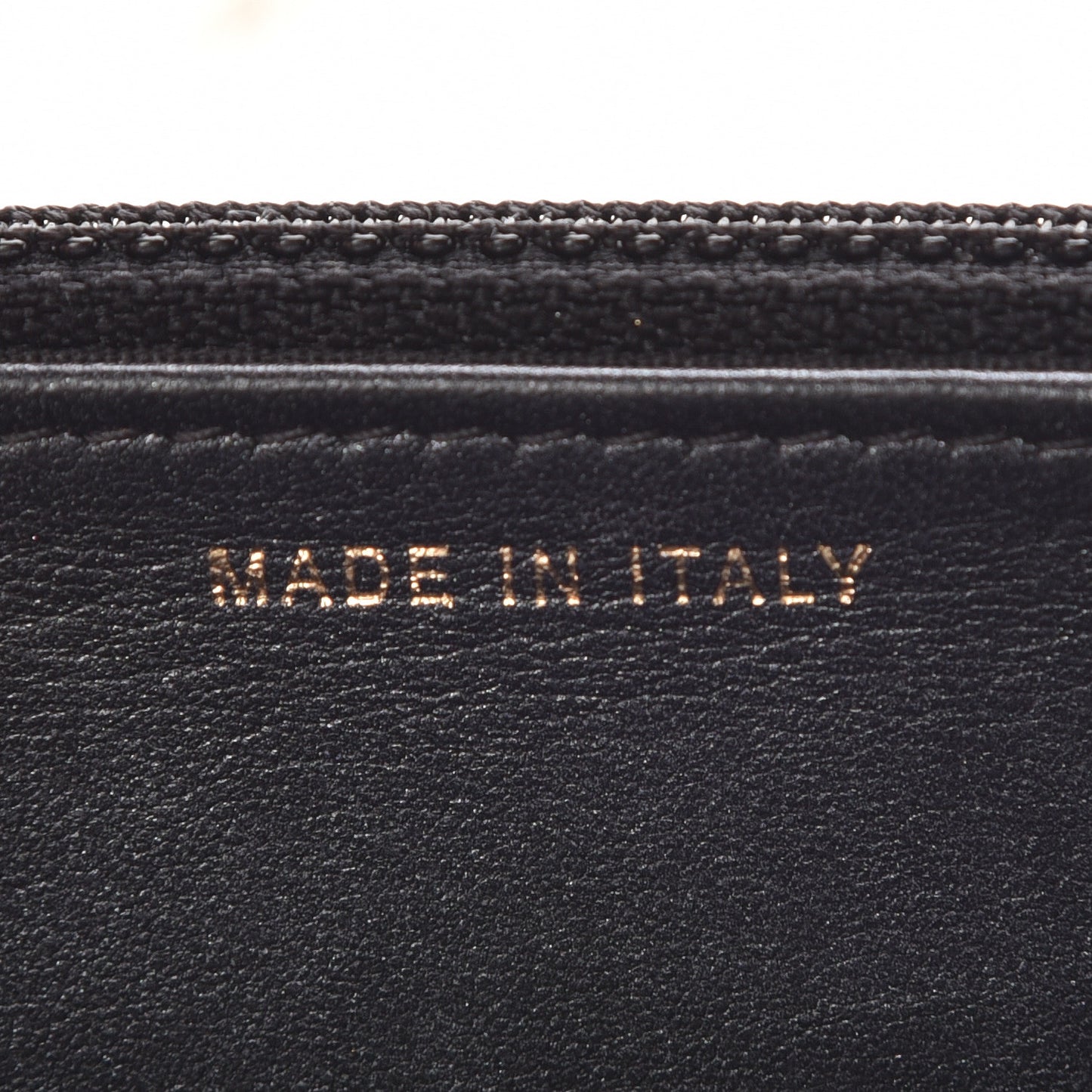 Iridescent Lambskin Quilted Pearl Wallet On Chain WOC Black
