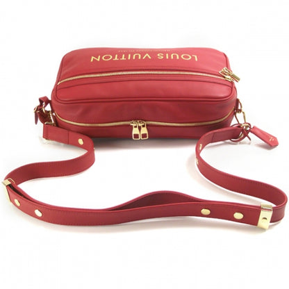 Louis Vuitton Overseas Flight Pam Am Bag Red 6 of 9