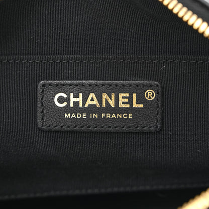 Chanel Calfskin Quilted Small Camera Case Black 6 of 14