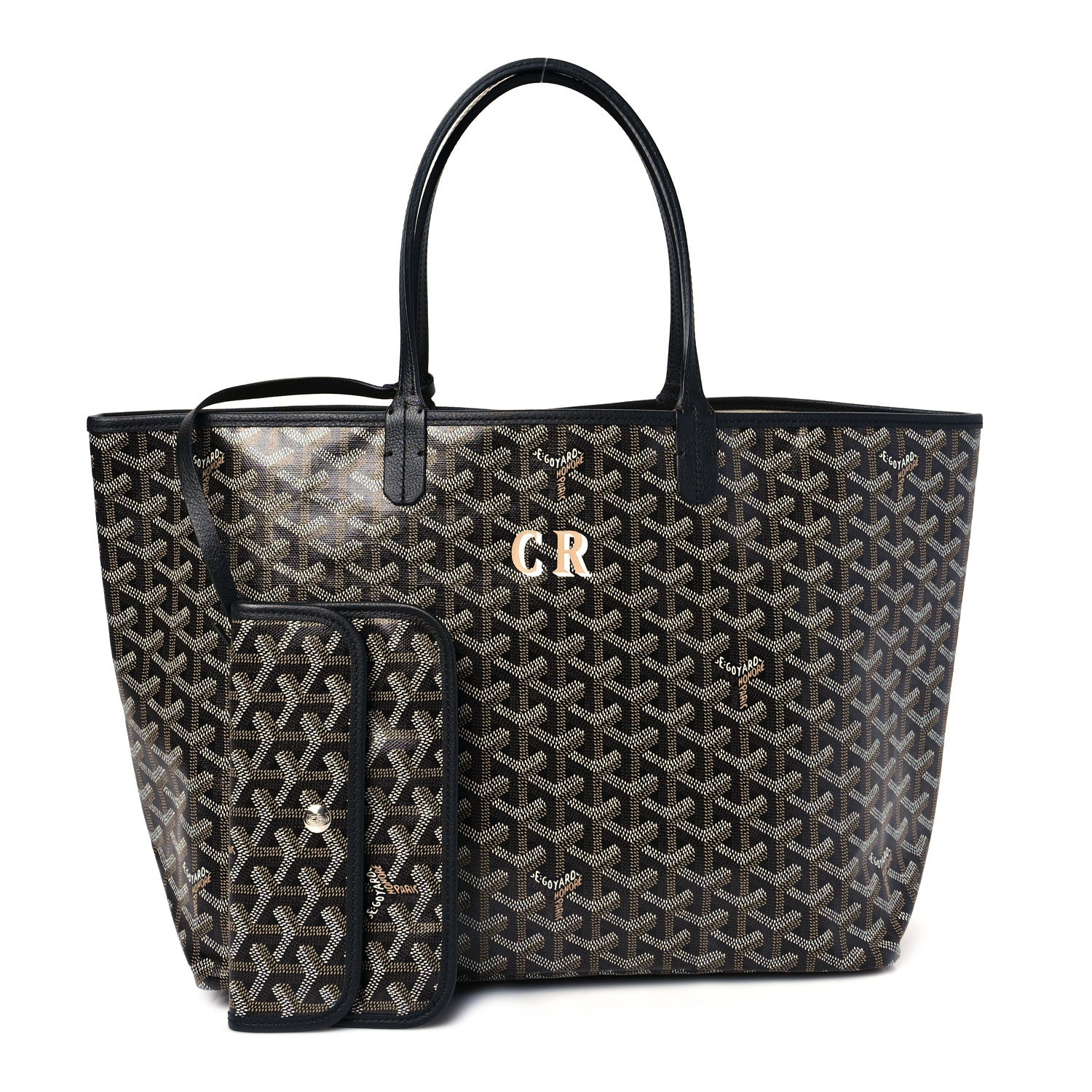 Goyard Goyardine Saint Louis PM Black 1 of 10