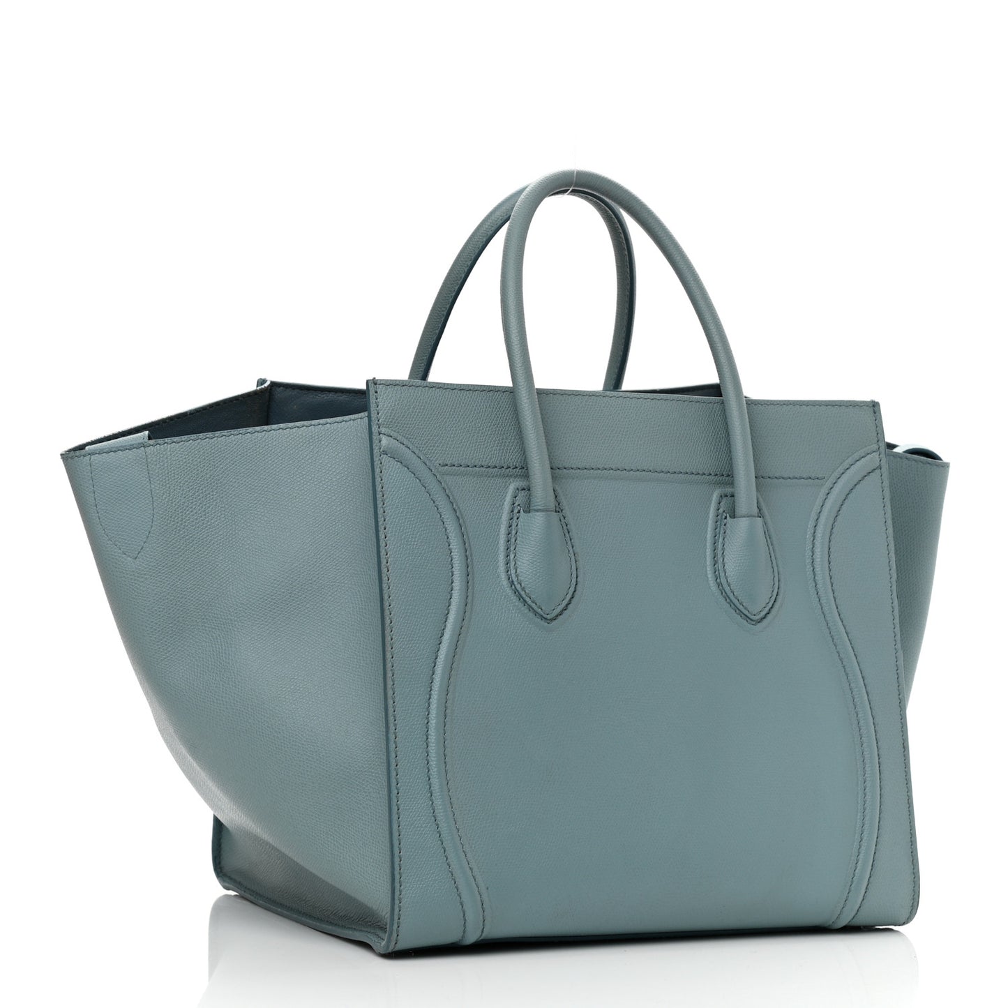 Supple Calfskin Medium Phantom Luggage Slate Blue