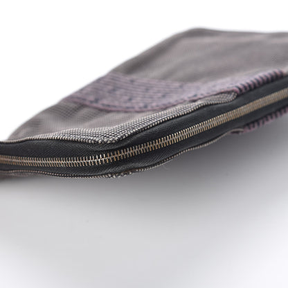 Hermes Canvas Herline Wallet Grey 14 of 15