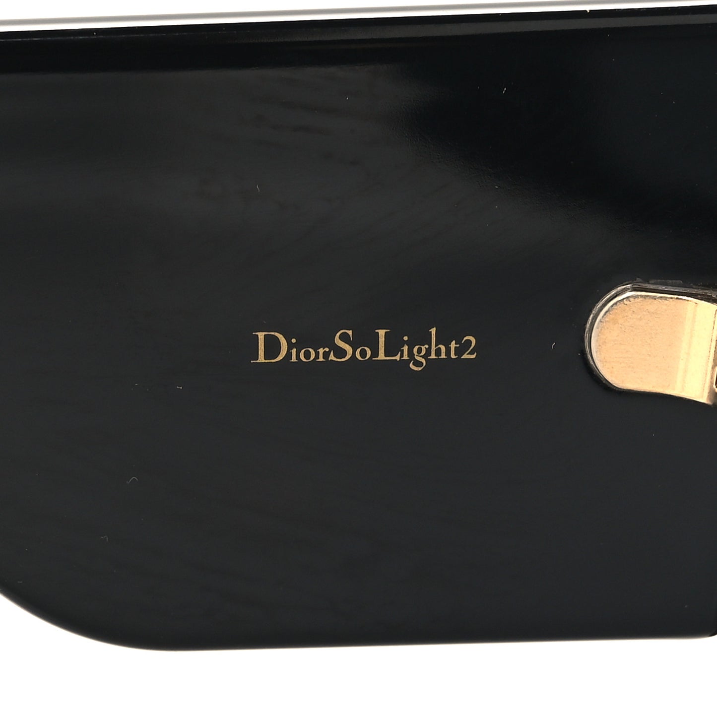 Acetate DiorSo Light 2 Shield Sunglasses Black