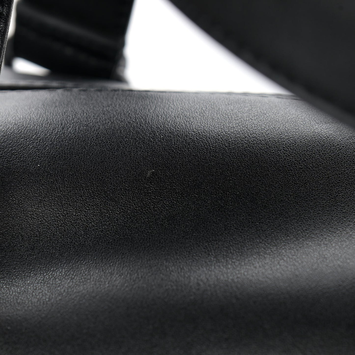 Vegan Leather Large Duffle Black