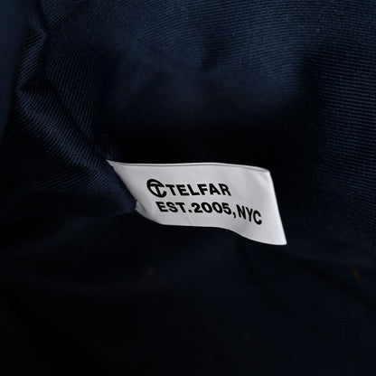 Telfar Vegan Leather Medium Shopping Bag Navy 7 of 11