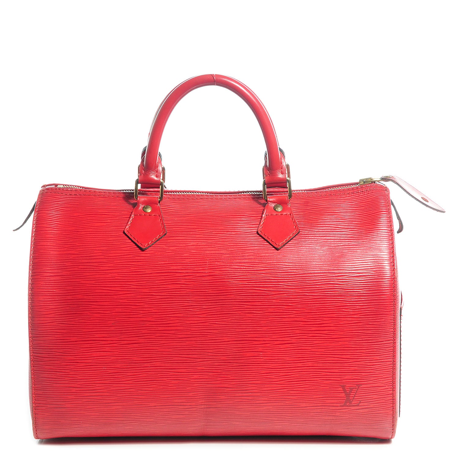 Louis Vuitton Epi Speedy 30 Rouge 1 of 7