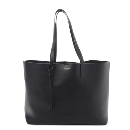 Saint Laurent Calfskin Large Shopping Tote Black 1 of 10