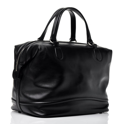 Chanel Smooth Calfskin Country Ride Bowler Tote Black 3 of 9