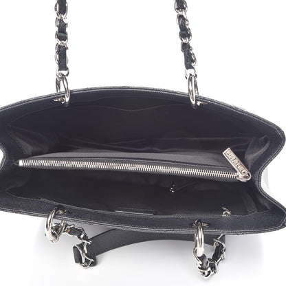 Chanel Caviar Quilted Grand Shopping Tote GST Black 5 of 8