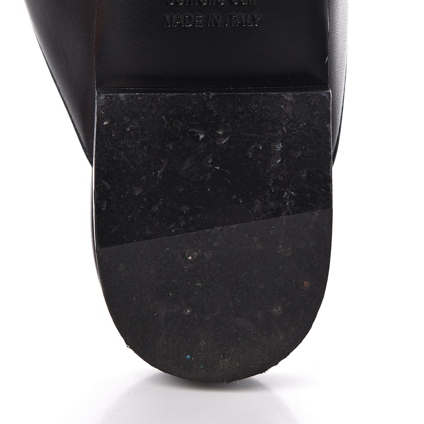 Calfskin Oz Mules 39 Black