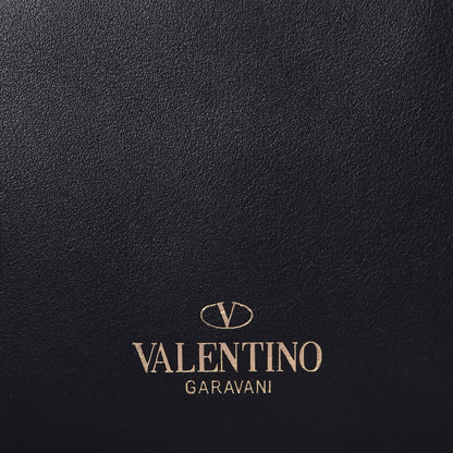 Valentino Garavani Vitello Medium Rockstud Tote Black 8 of 14