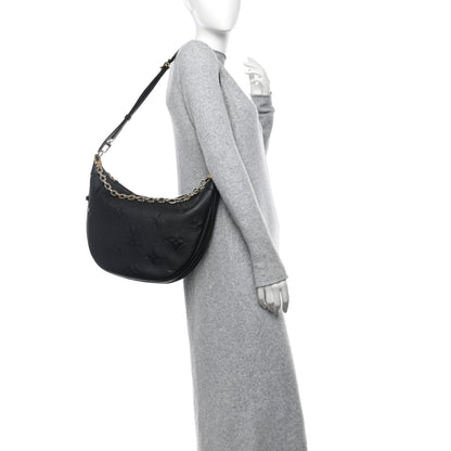Louis Vuitton Empreinte Monogram Giant Loop Hobo Black 2 of 13