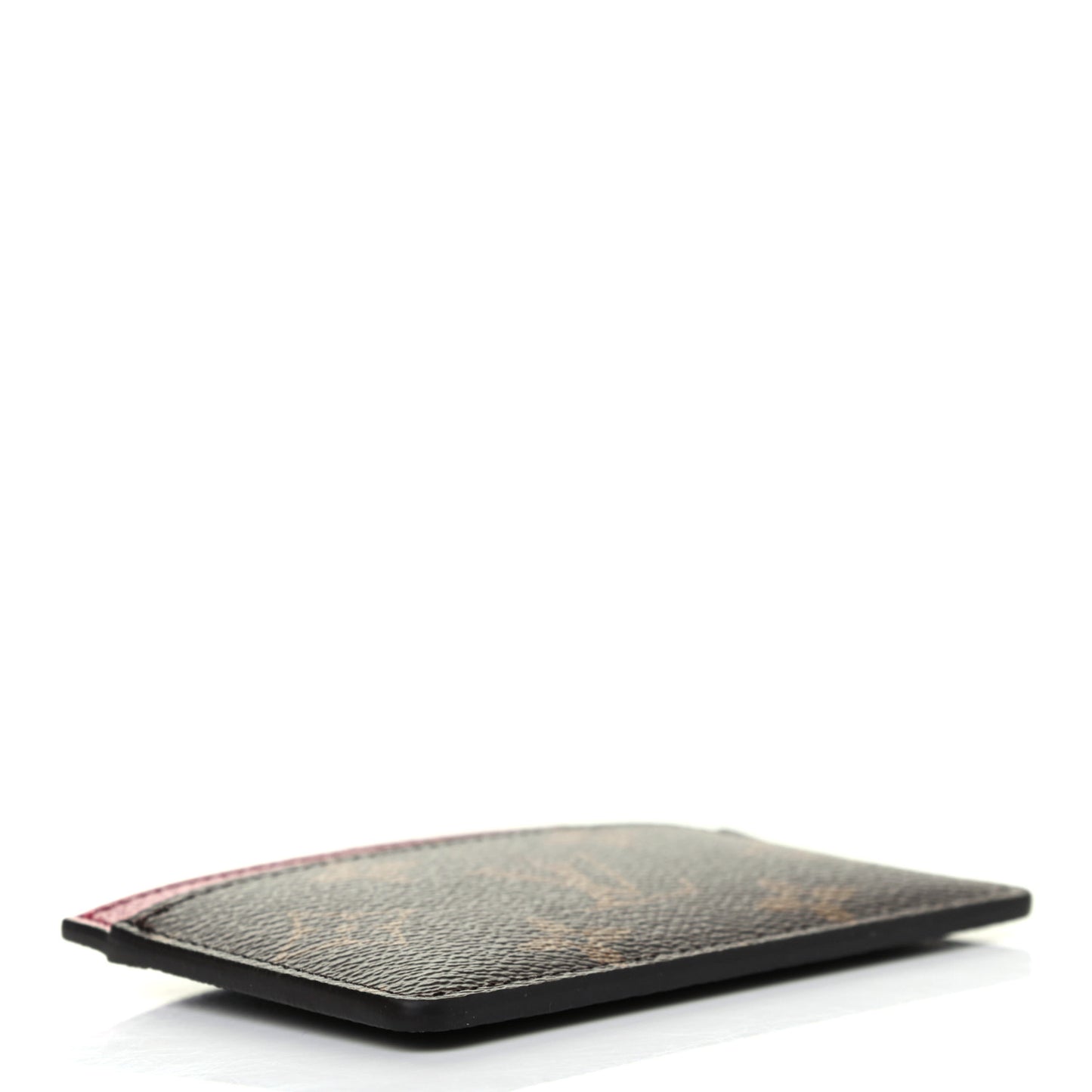 Monogram Card Holder Fuchsia