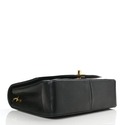 Chanel Lambskin Quilted Medium Single Flap Black 4 of 9