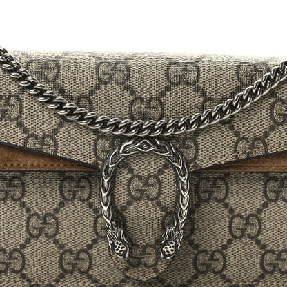 Gucci GG Supreme Monogram Super Mini Dionysus Shoulder Bag Taupe 7 of 10