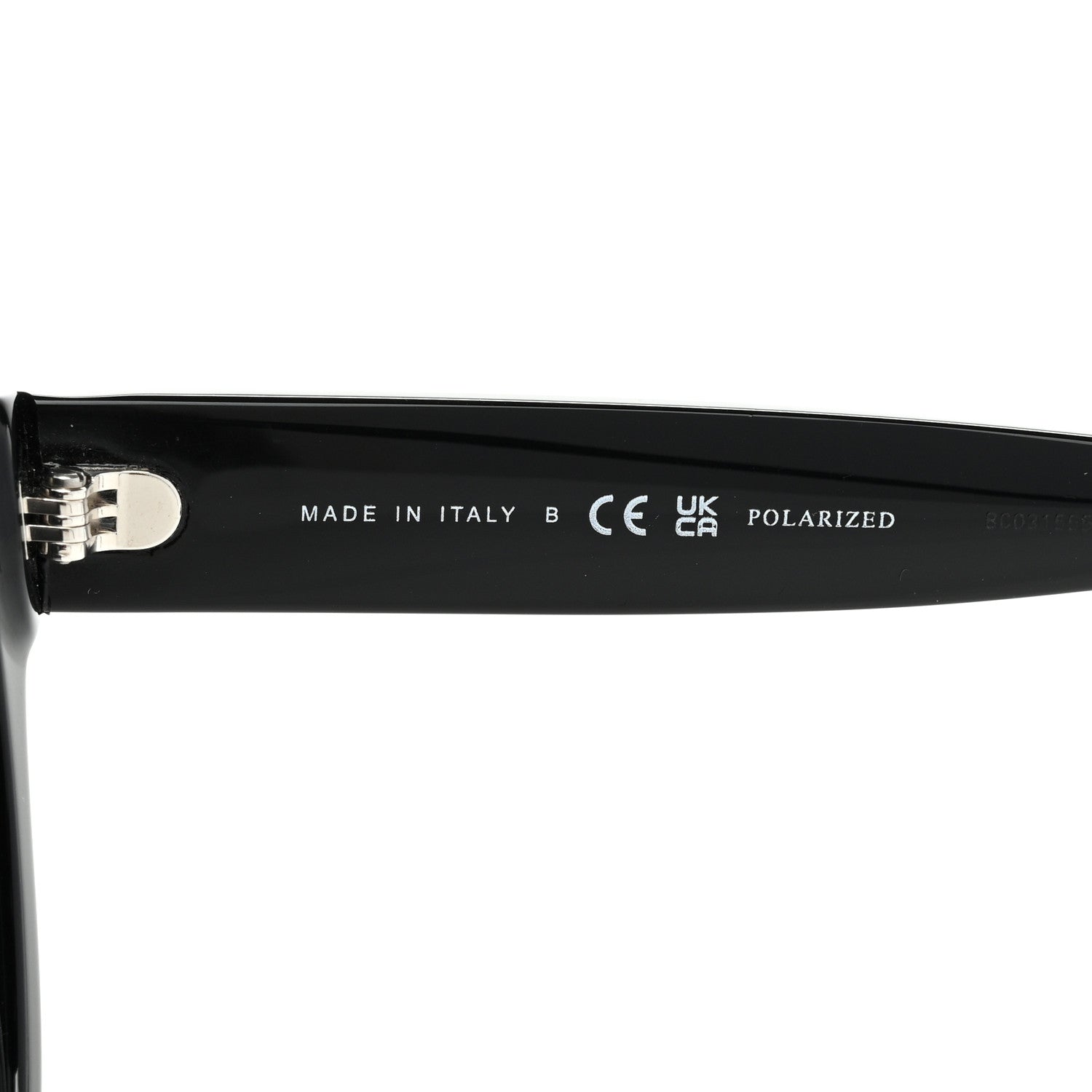 Chanel Acetate Polarized Square CC Sunglasses 5380 Black 6 of 8