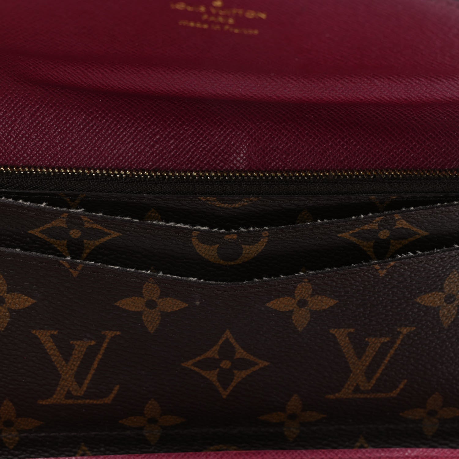 Louis Vuitton Monogram Josephine Wallet Fuchsia 7 of 8