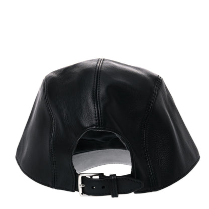 Hermes Calfskin Nevada Cap 58 Black 4 of 10