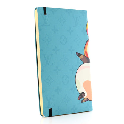 Louis Vuitton LV x TM Jane Superflat Notebook MM Turquoise 3 of 6