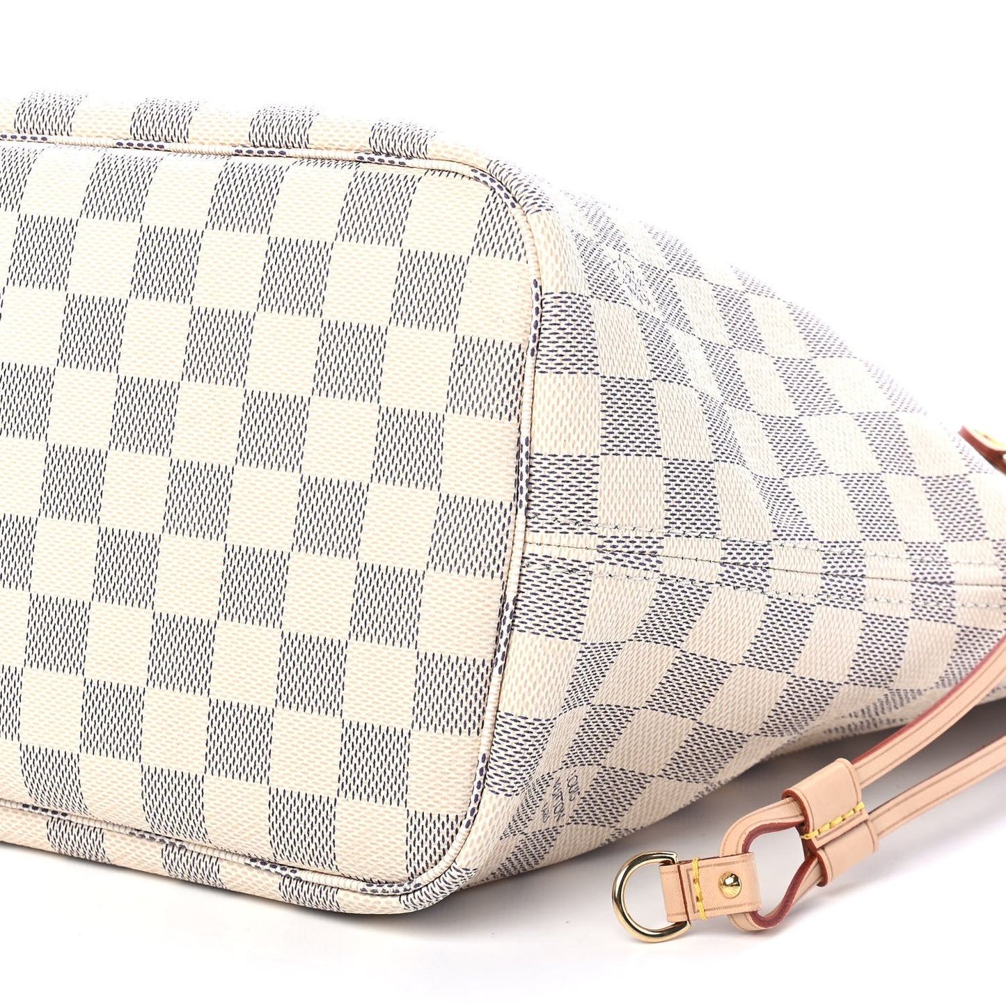 Damier Azur Neo Neverfull MM Rose Ballerine