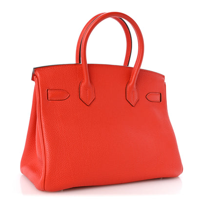 Hermes Togo Birkin 30 Capucine 3 of 13