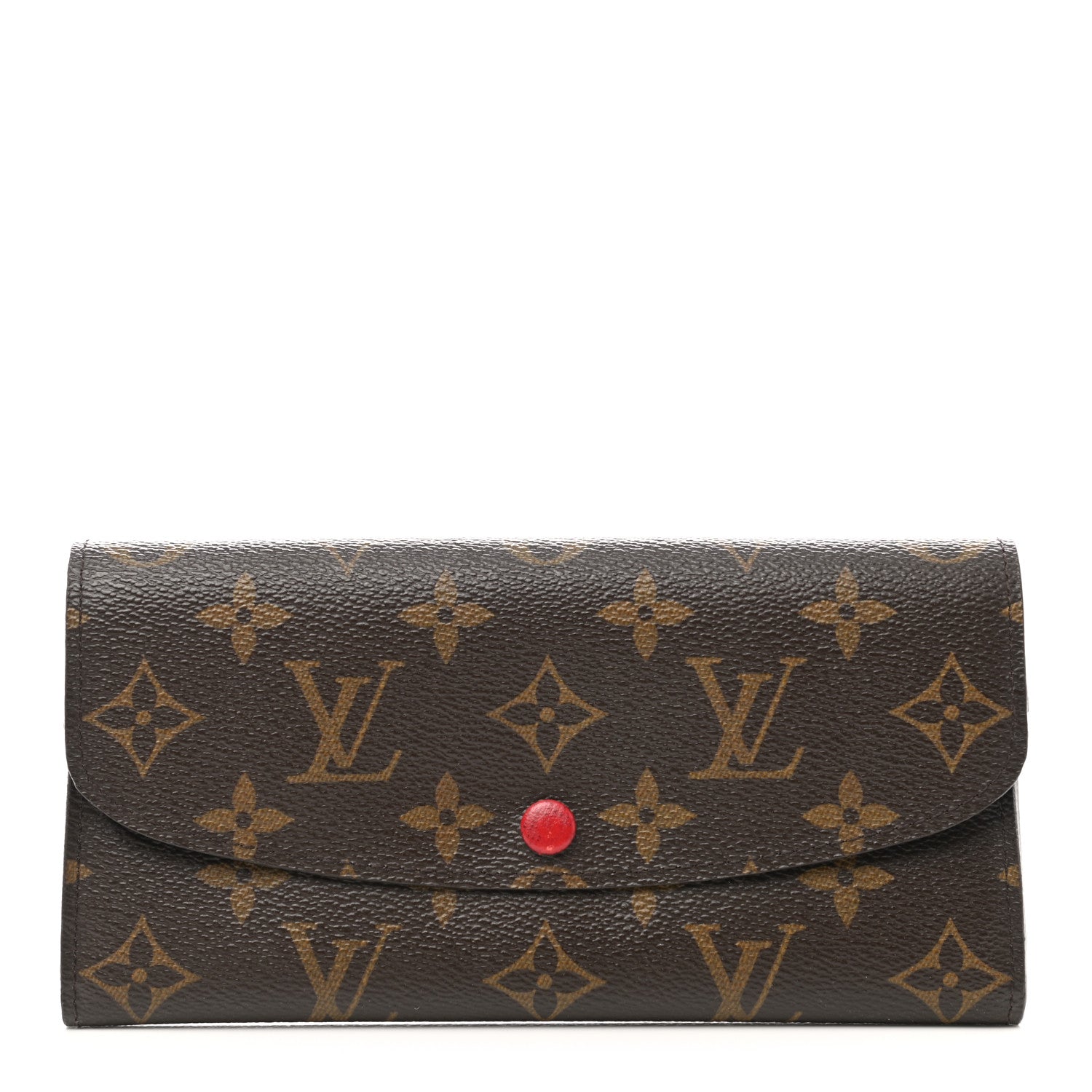 Louis Vuitton Monogram Emilie Wallet Rouge 1 of 10