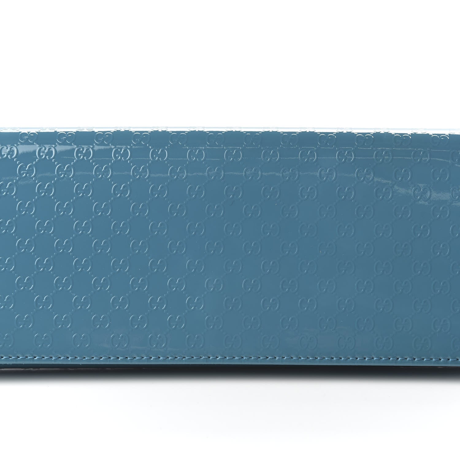 Gucci Patent Microguccissima Small Broadway Clutch Deep Cobalt 10 of 10