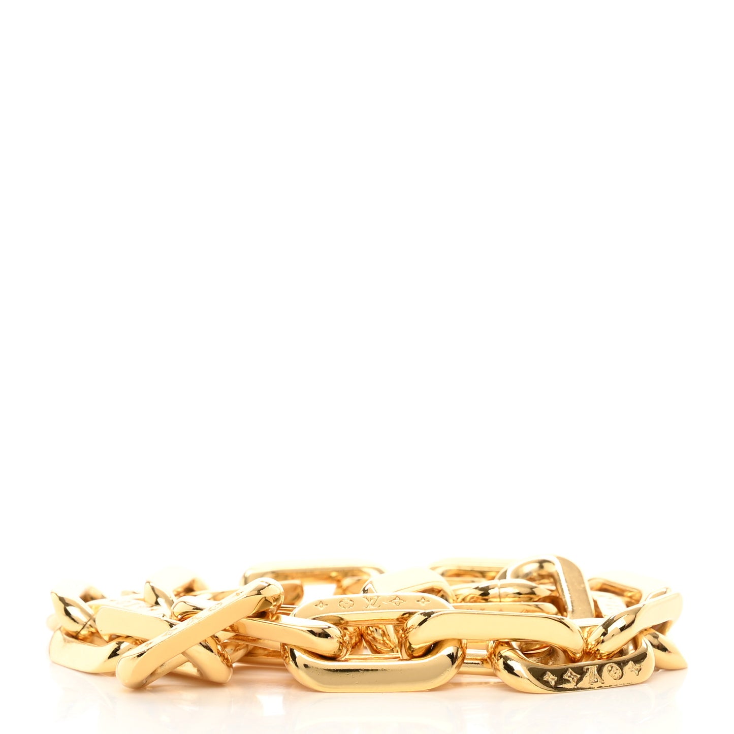 Metal Coussin MM Chain Strap Gold