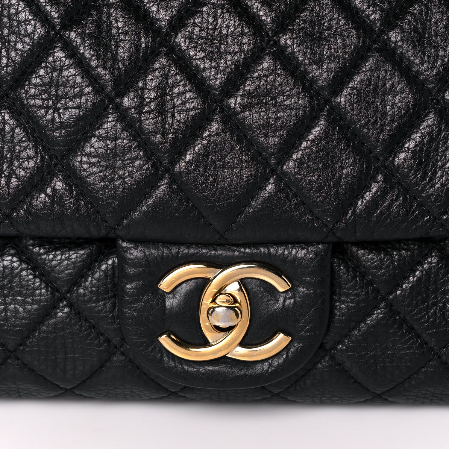 Chanel Calfskin Quilted XXL Travel Flap Bag Navy 7 of 11