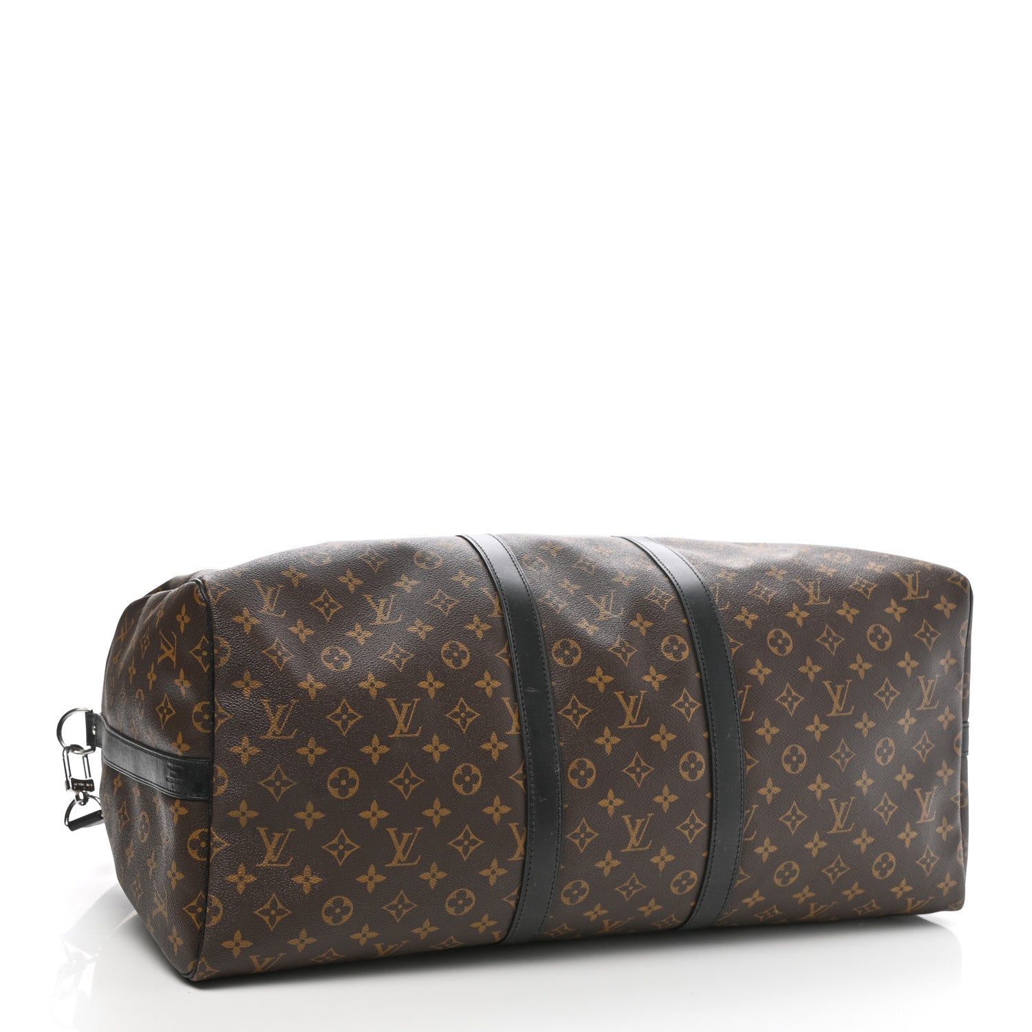 Louis Vuitton Monogram Macassar Keepall Bandouliere 55 4 of 10