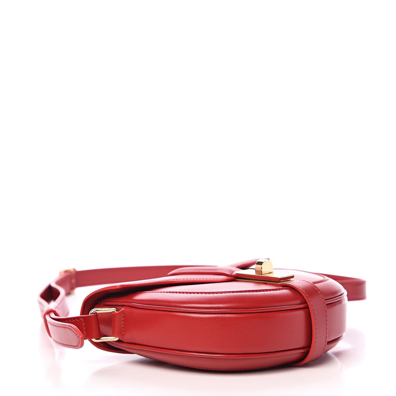 Celine Satinated Calfskin Besace Small 16 Red 3 of 8