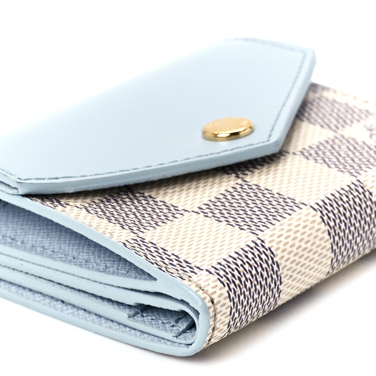 Louis Vuitton Damier Azur Zoe Wallet Olympe 11 of 13