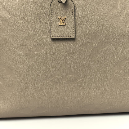 Louis Vuitton Empreinte Monogram Giant Carryall MM Tourterelle 7 of 10