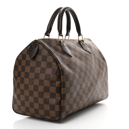Louis Vuitton Damier Ebene Speedy 30 3 of 16