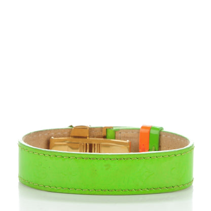 Louis Vuitton Vernis Fluo Wish Bracelet Green 3 of 6