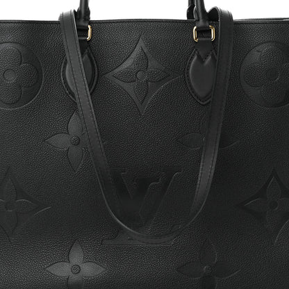 Louis Vuitton Empreinte Monogram Giant Onthego GM Black 8 of 12