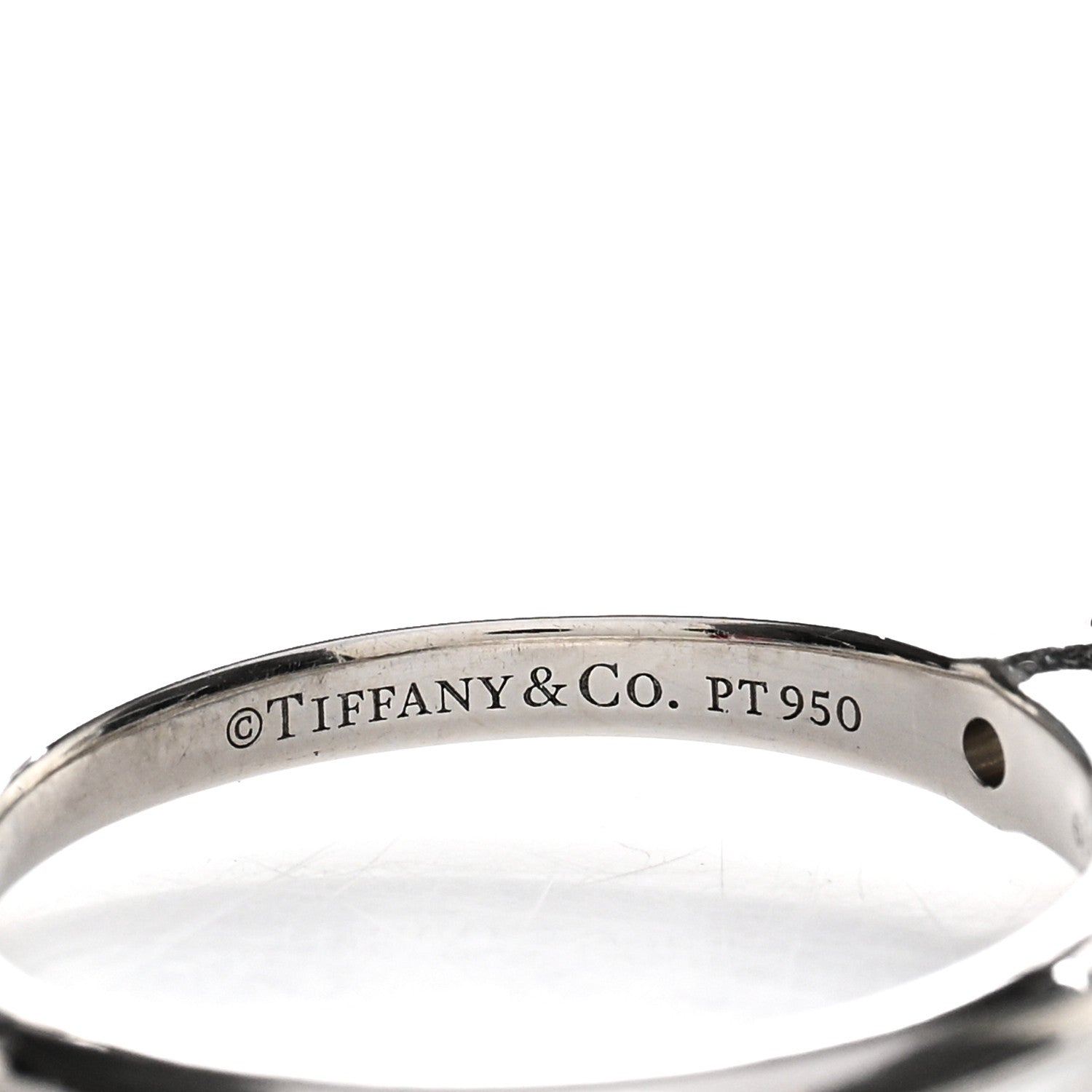 Tiffany Platinum Diamond .25ct Solitaire Engagement Ring 49 5 4 of 4