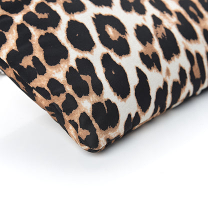 Prada Tessuto Soft Nylon Leopard Print Crossbody Avorio 6 of 7