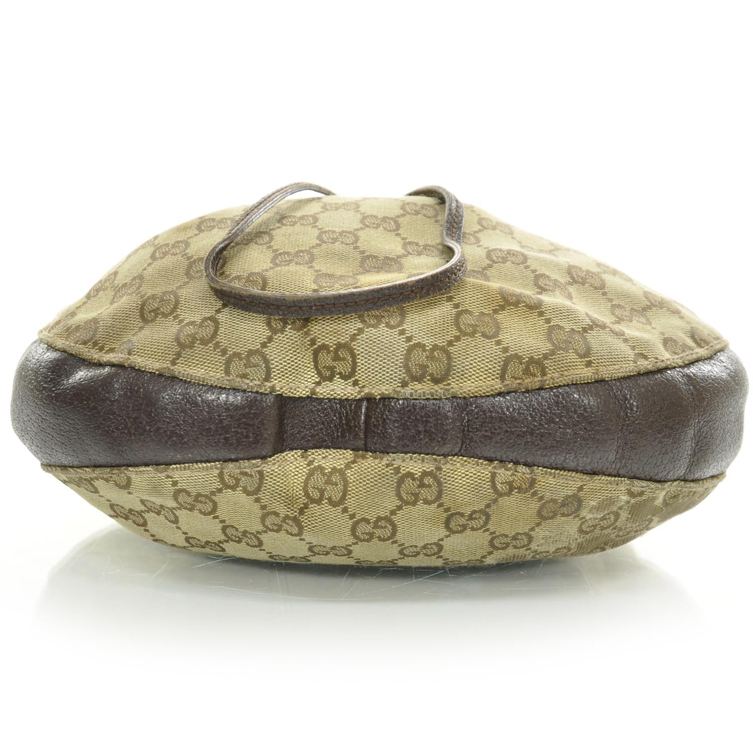 Gucci Monogram Drawstring Hobo Ebony 4 of 10