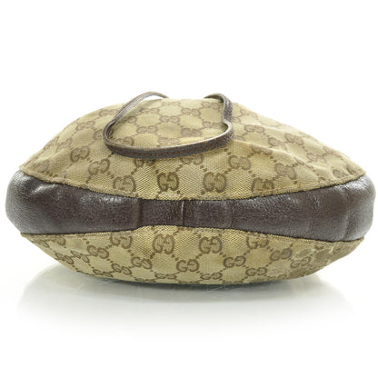 Gucci Monogram Drawstring Hobo Ebony 4 of 10