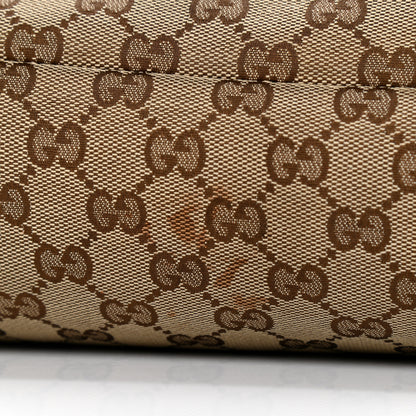 Gucci Monogram Medium Icon Bit Hobo Dark Brown 14 of 16