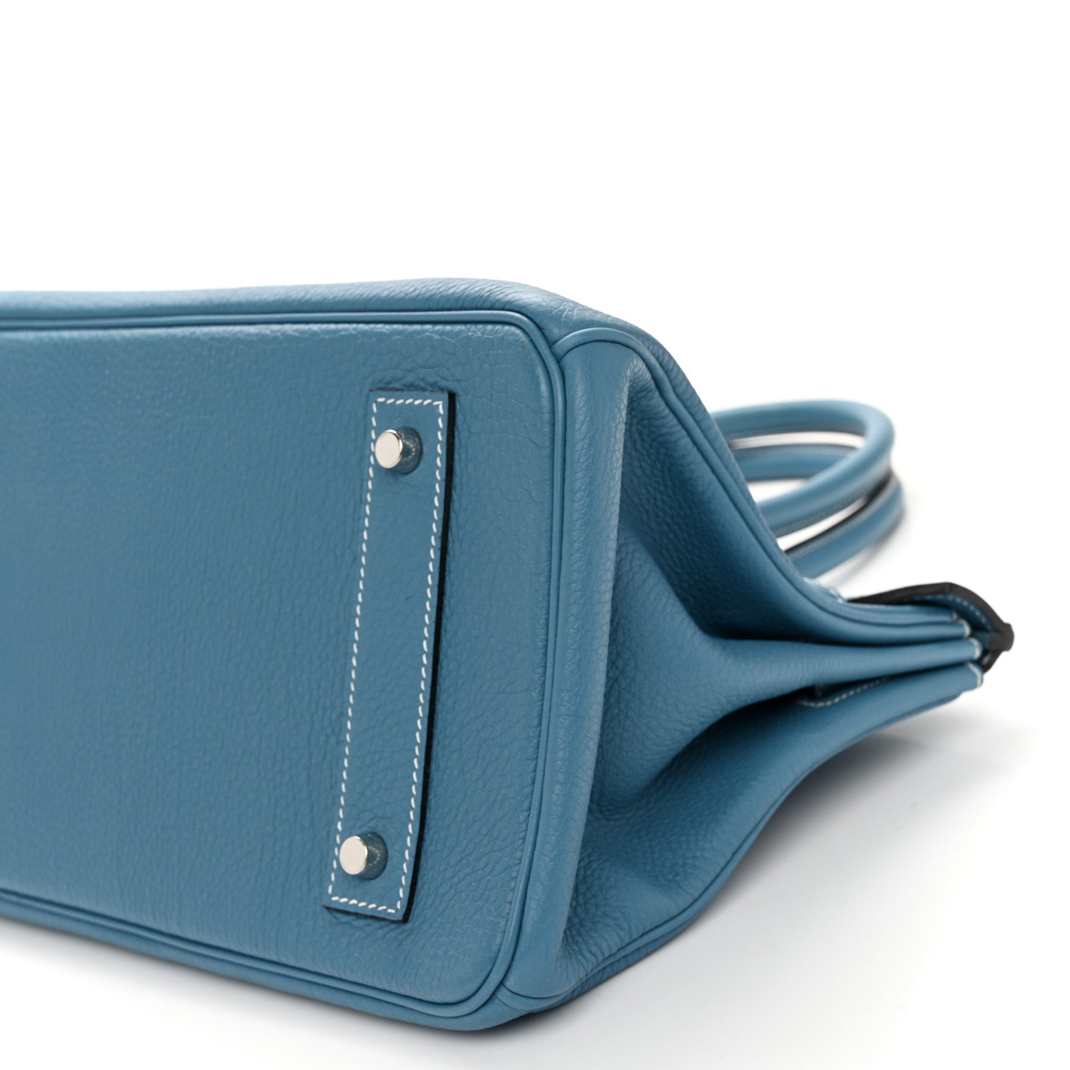 Hermes Togo JPG Shoulder Birkin II 42 Blue Jean 10 of 13