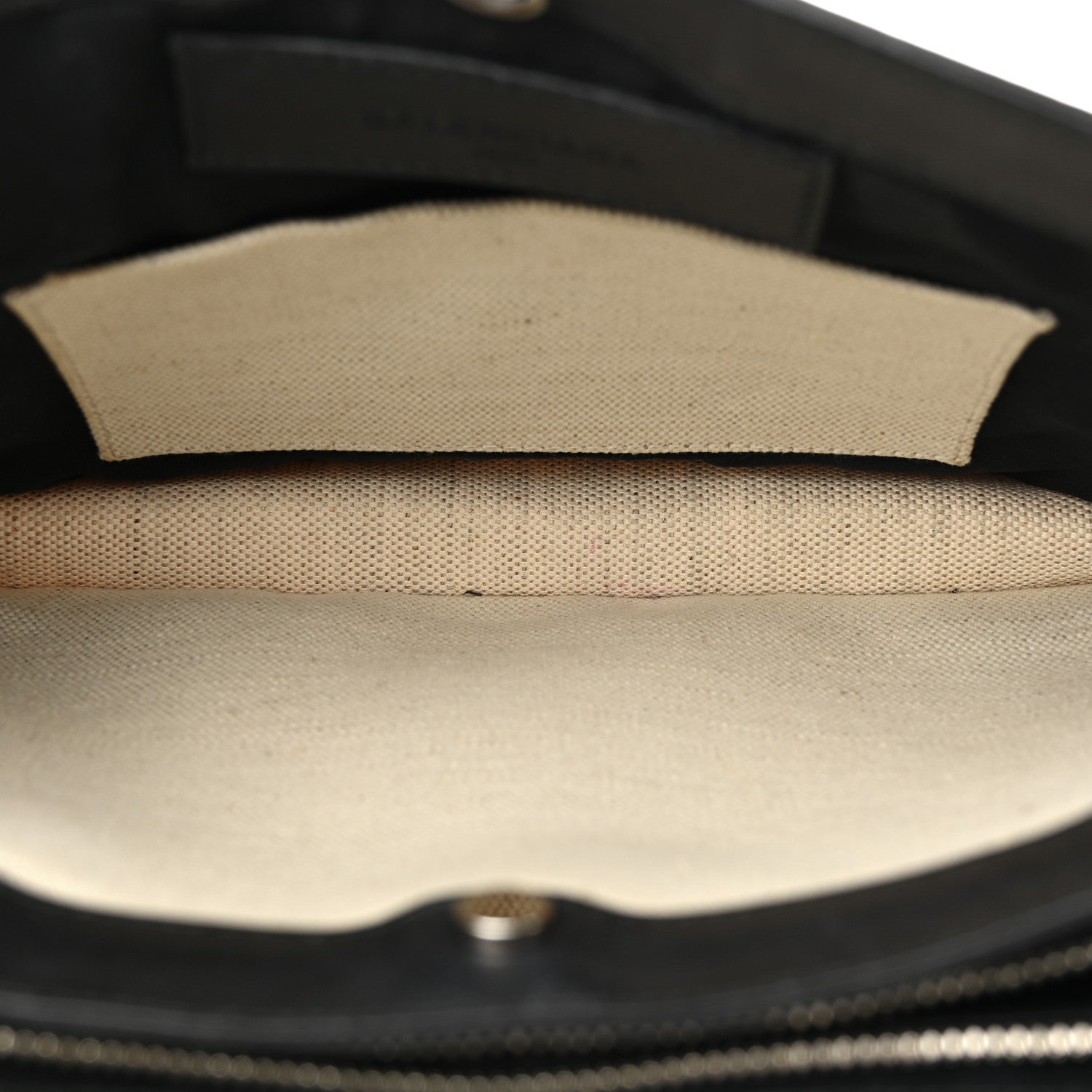 Balenciaga Cotton Canvas Pochette Crossbody Bag Black 5 of 14