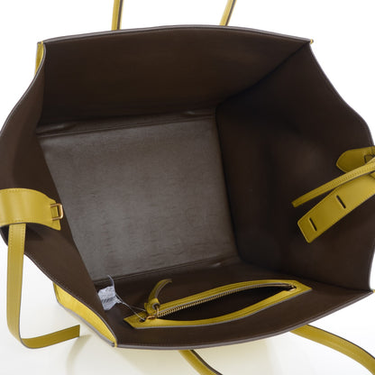 Celine Nubuck Medium Phantom Luggage Chartreuse 5 of 7