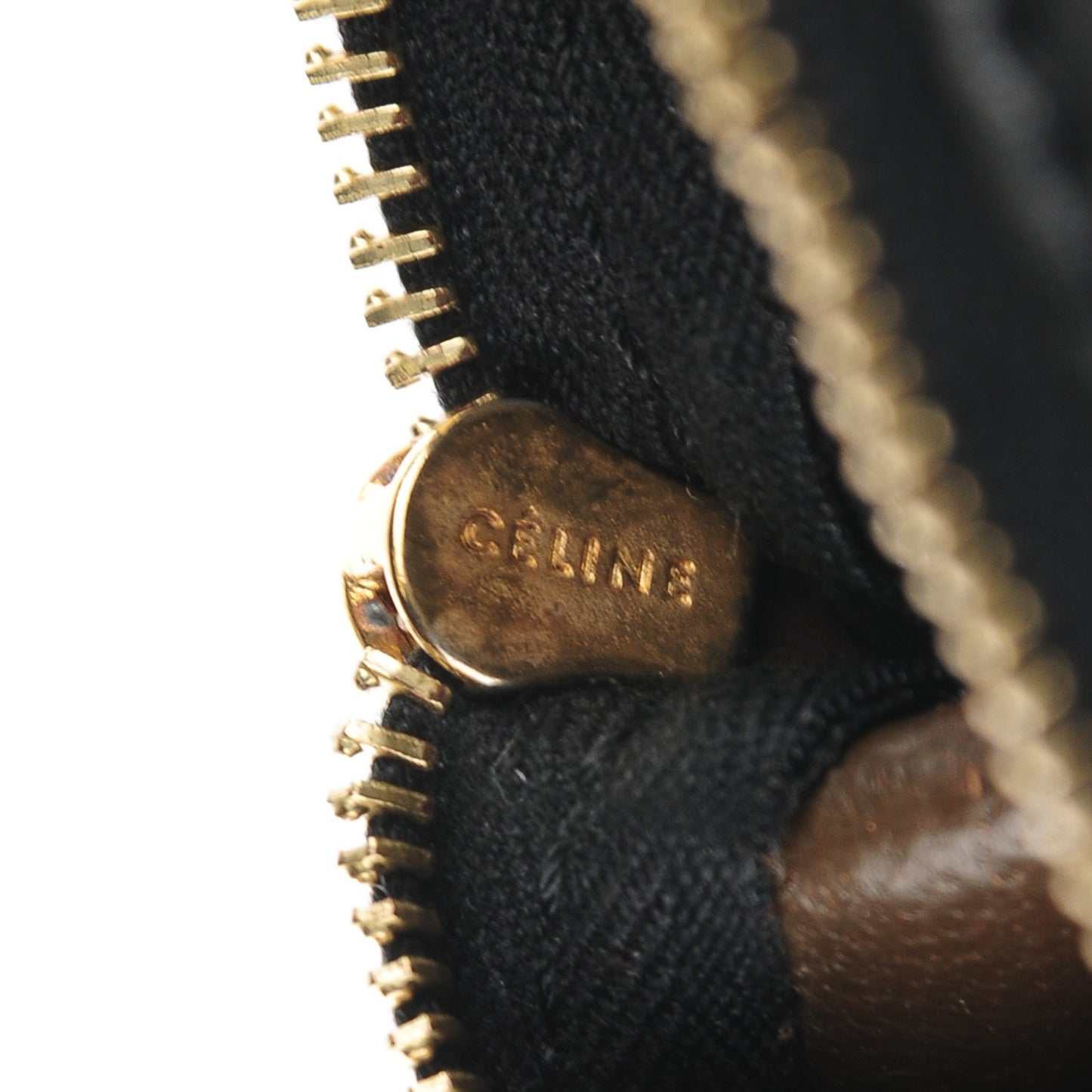 Suede Small Gourmette Shoulder Bag Black