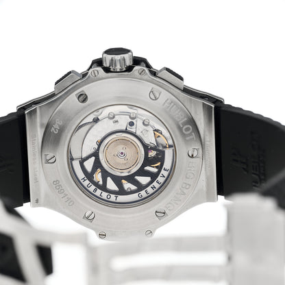 Hublot Stainless Steel Ceramic Rubber 44mm Big Bang Automatic Watch Black 342.SB.131.RX 4 of 5